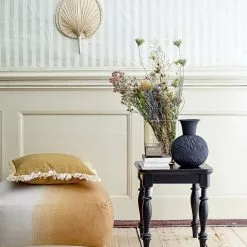 Bloomingville Cara Poef Multikleur - Katoen -Fauteuils promo bloomingville cara poef multikleur katoen 2