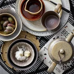 Bloomingville Carolina Bijzettafel Zwart -bamboe -Fauteuils promo bloomingville carolina bijzettafel zwart bamboe 2