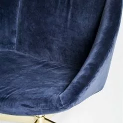 Bloomingville Elegant Fauteuil Blauw Velours 15 Bloomingville Elegant Fauteuil Blauw Velours -Fauteuils promo bloomingville elegant fauteuil blauw velours 4