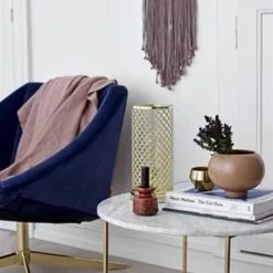 Bloomingville Elegant Fauteuil Blauw Velours 18 Bloomingville Elegant Fauteuil Blauw Velours -Fauteuils promo bloomingville elegant fauteuil blauw velours 7