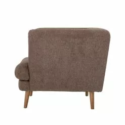 Bloomingville Elliot Loungestoel - Bruin -Fauteuils promo bloomingville elliot loungestoel bruin 3