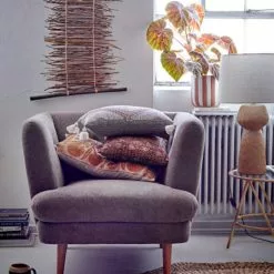 Bloomingville Elliot Loungestoel - Bruin -Fauteuils promo bloomingville elliot loungestoel bruin 6