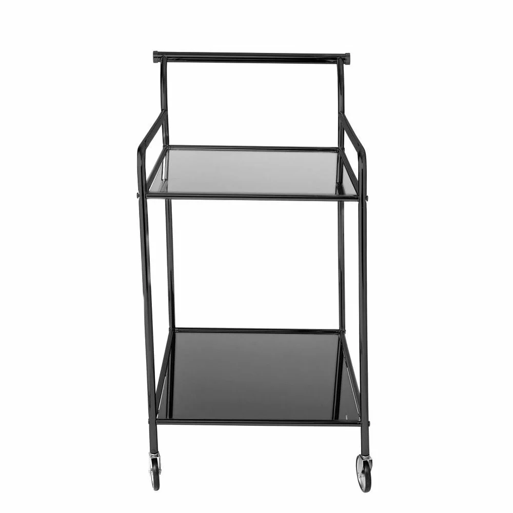 Bloomingville Fine Bar Trolley Zwart 6 Bloomingville Fine Bar Trolley Zwart - Afbeelding 4