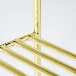 Bloomingville Grid Bijzettafel Metaal Goud Look 13 Bloomingville Grid Bijzettafel Metaal Goud Look -Fauteuils promo bloomingville grid bijzettafel metaal goud look 4