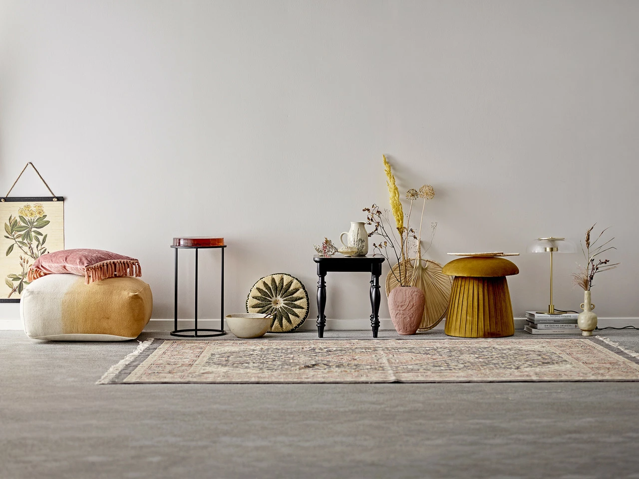 Bloomingville Roberta Poef - 82046992 5 Bloomingville Roberta Poef - 82046992 - Afbeelding 3