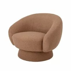 Bloomingville Ted Loungestoel - Bruin -Fauteuils promo bloomingville ted loungestoel bruin 2