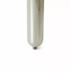 HKliving Chrome Lounge Armstoel Canvas Bruin - MZM5272 -Fauteuils promo hkliving chrome lounge armstoel canvas bruin mzm52 4