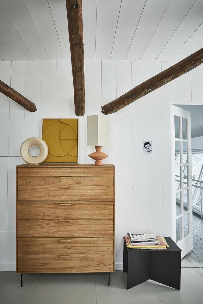 HKliving Metalen Bijzettafel Rechthoekig - Zwart 6 HKliving Metalen Bijzettafel Rechthoekig - Zwart - Afbeelding 4