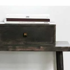 House Doctor Club Consule Bijzettafel Zwart Hout 6 House Doctor Club Consule Bijzettafel Zwart Hout -Fauteuils promo house doctor club consule bijzettafel zwart hout 1