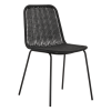 House Doctor Hapur Stoel Zwart Set Van 2 - 210940400 -Fauteuils promo house doctor hapur stoel zwart set van 2 210940400
