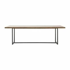 House Doctor Kant Eettafel Hout Metaal