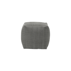 Fauteuils promo 28 House Doctor Tabi Poef - Bruin 45x45x45cm