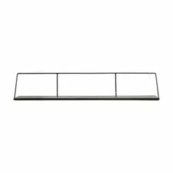 House Doctor Wired Wandplank Zwart Metaal