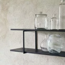 House Doctor Woods Wandplank Zwart - 203801014 -Fauteuils promo house doctor woods wandplank zwart 203801014 2