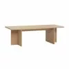 Hubsch Eiken Houten Salontafel - Naturel -Fauteuils promo hubsch eiken houten salontafel naturel