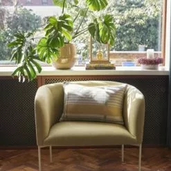 Hubsch Loungestoel - Geel/lichtgroen 13 Hubsch Loungestoel - Geel/lichtgroen -Fauteuils promo hubsch loungestoel geel lichtgroen 5