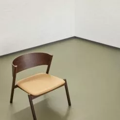 Hubsch Oblique Loungestoel Donkerbruin - 331606 -Fauteuils promo hubsch oblique loungestoel donkerbruin 331606 5