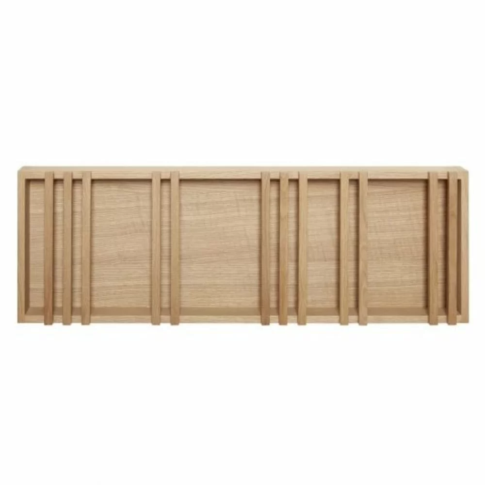 Hubsch Wandrek Hout - Naturel 5 Hubsch Wandrek Hout - Naturel - Afbeelding 3