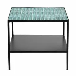 Nordal Aqua Salontafel - Turquoise/zwart