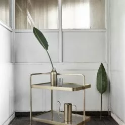 Nordal Trolley Goud Met Glas -Fauteuils promo nordal trolley goud met glas 2