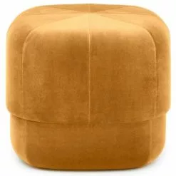 Normann Copenhagen Circus Pouf Small Geel 46x46x40cm