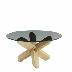 Normann Copenhagen Ding Salontafel Smoke Eiken 40x75cm